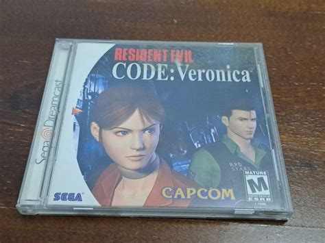 2000 Sega Dreamcast Resident Evil Code Veronica 2 Disc Complete