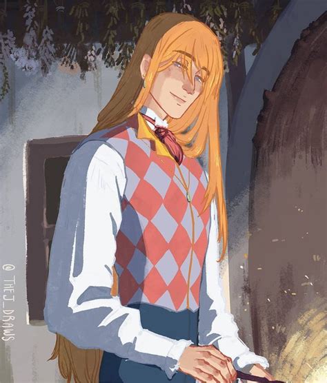 Level 2 Artist Su Instagram Ghibliredraw With Long Hair Howl And