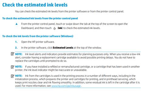 HOW TO CHECK INK LEVELS ON HP ENVY PHOTO 7155 PRINTER - HP Support ...