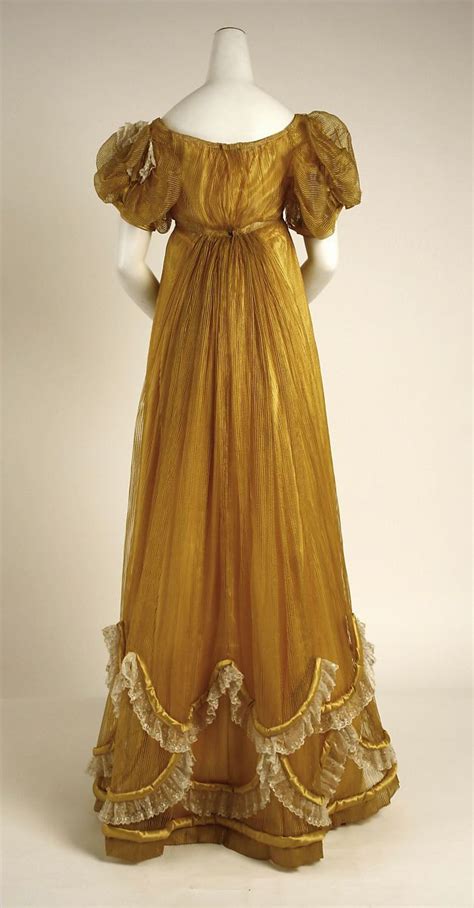 Evening Dress British The Met 1800s Fashion 19th Century Fashion