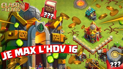 Je Max L Hdv Sur Clash Of Clans Youtube