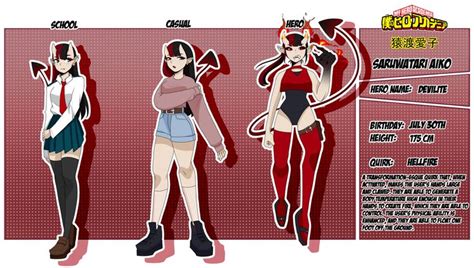 Bnha Oc Kou Namisa By Marskeiix On Deviantart Hero Costumes My