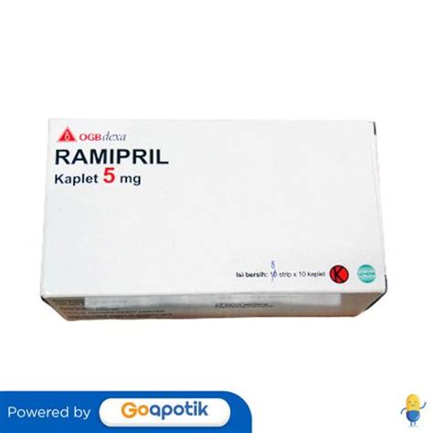 Jual Ramipril Ogb Dexa Medica 5 Mg Box 100 Kaplet Shopee Indonesia