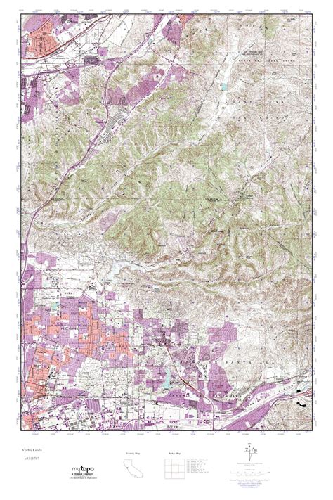 Yorba Linda California Map