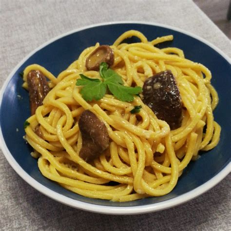 Tagliolini Cremosi Ai Funghi Porcini Tabata S Cooking