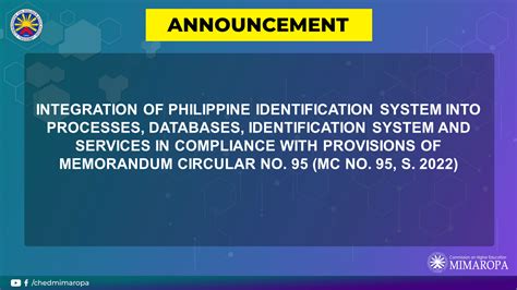 Integration Of Philippine Identification System Into Processes