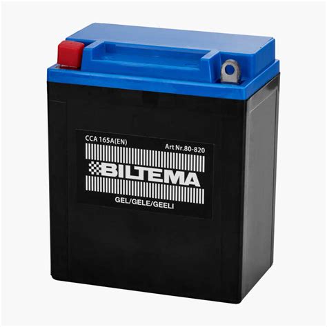 MC Batteri Gel 12 V 12 Ah 135 X 81 X 161 Mm Biltema Se