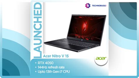 Acer Nitro V 15 Unveiled