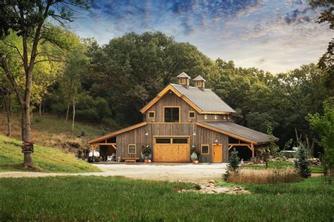 Pin by Danda Griffin on On the Farm | Barn house kits, Barn style house ...