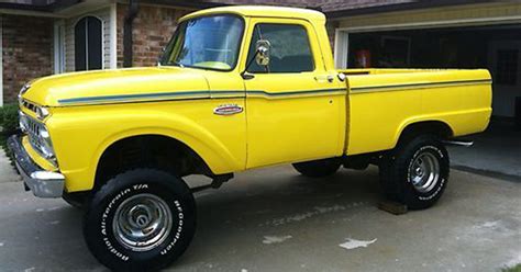 1966 Ford F100 4x4 4-Speed | Ford Daily Trucks