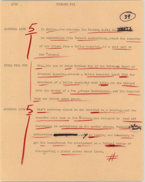 [News Script: Kriksey Nix] - The Portal to Texas History