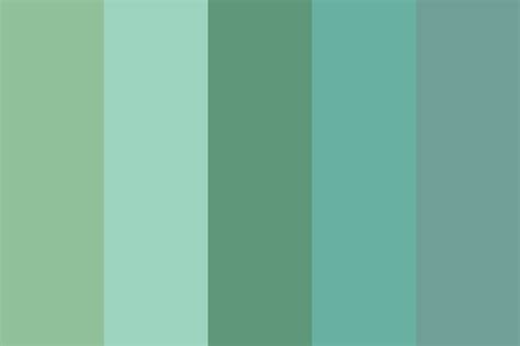 cool apple green Color Palette