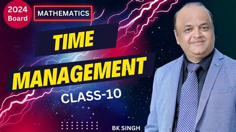 Time Management II Class 10 CBSE Board II 11th March 2024 Board Paper