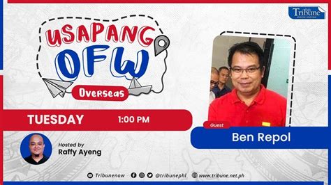 Ben Repol Usapang Ofw Youtube