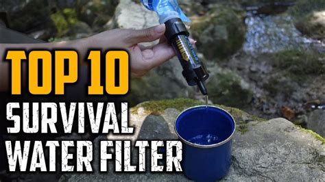 Top 10 Best Survival Water Filter Review In 2024 YouTube