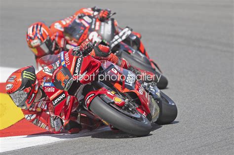 Francesco Bagnaia Italy Ducati Leads Portugal Motogp Images