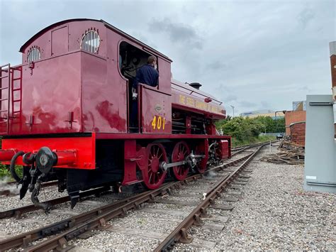 North Tyneside Steam Railway 401 In Service