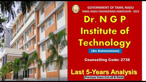 Dr N G P Institute Of Technology YouTube