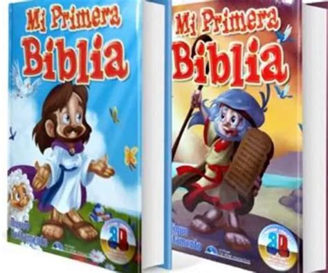 Mi Primera Biblia 3d 2 Tomos Y Cd Grupo Clasa MercadoLibre