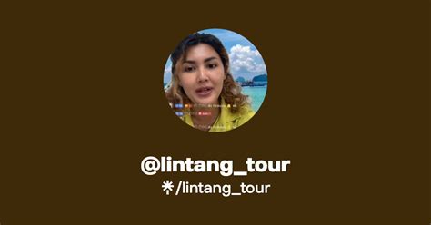 Lintangtour Instagram Facebook Tiktok Linktree