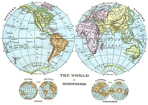 4 Hemispheres Map