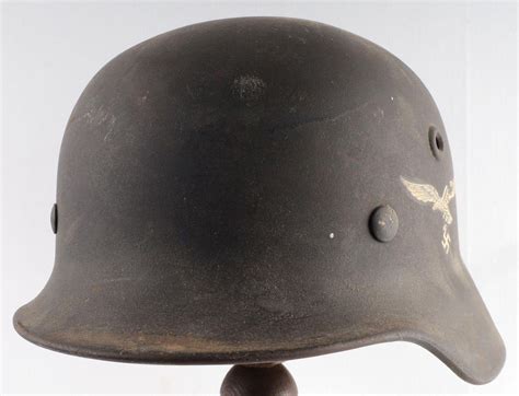 At Auction Wwii German Luftwaffe M40 Stahlhelm