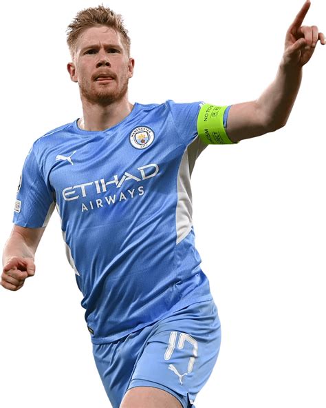 Kevin De Bruyne Manchester City Football Render Footyrenders