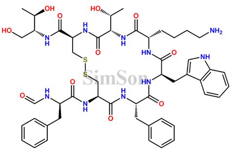 Octreotide Impurity 8 CAS No NA Simson Pharma Limited