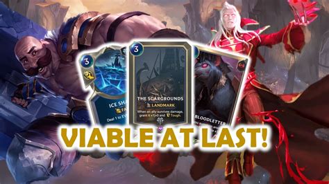 Vladimir Braum Is Finally Competitive Scargrounds Deck Legends Of