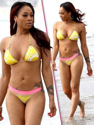 From The Bedroom To The Beach Sex Tape Star Mimi Faust Shows Off Her