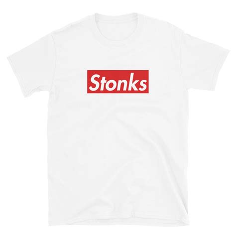 Stonks T Shirt Etsy