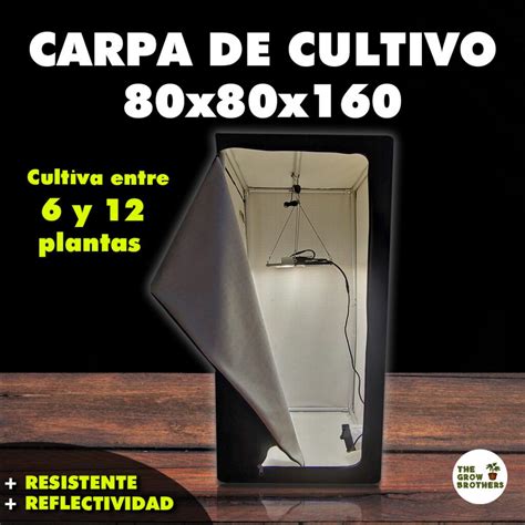 Armario Carpa de Cultivo Indoor 80x80x160 The Grow Brothers Perú