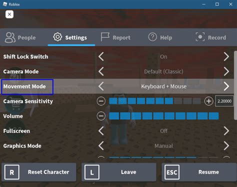 How To Shift Lock On Roblox