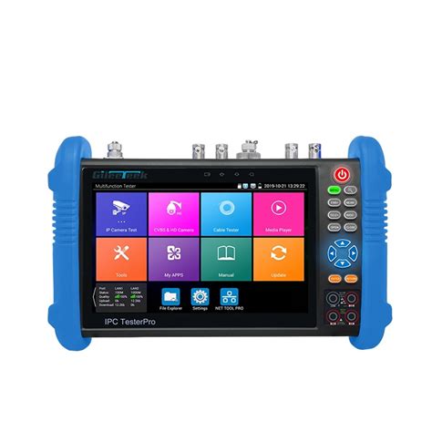 IPC 9800 7 Inch IPS Touch Screen Monitor CCTV Tester With HD TVI HD CVI