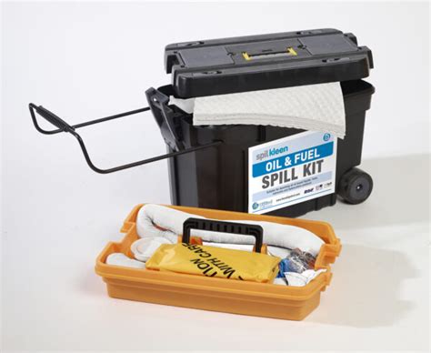 Spilkleen Oil And Fuel Trolley Spill Kit 70 Litre Sk 141 201 Fosse