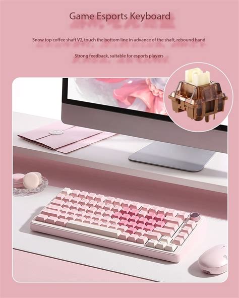 Yunzii B PRO Three Mode Bluetooth Mechanical Keyboard With Hot Swappable Wireless Keyboard