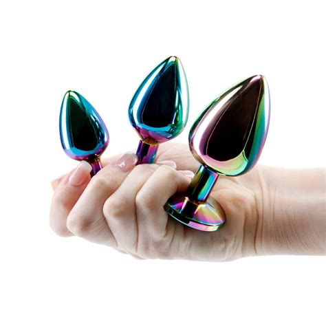 Rear Assets Rainbow Heart Anal Training Set Anal Toys Adam Eve Canada