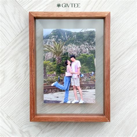 Jual Givtee Frame R Bingkai Foto Kayu Minimalis Hadiah Kado