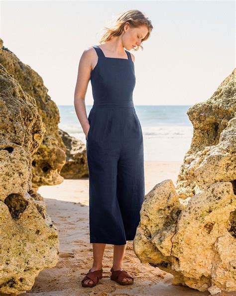 Square Neck Sleeveless Jumpsuit