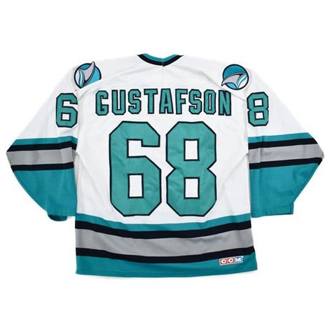 San Jose Sharks Authentic CCM Game Jersey Size Medium Doctor Funk S