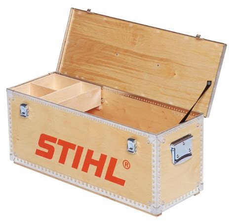 Stihl Aufbewahrungsbox Aus Holz 82 X 30 5 X 33 5 Cm Taschen