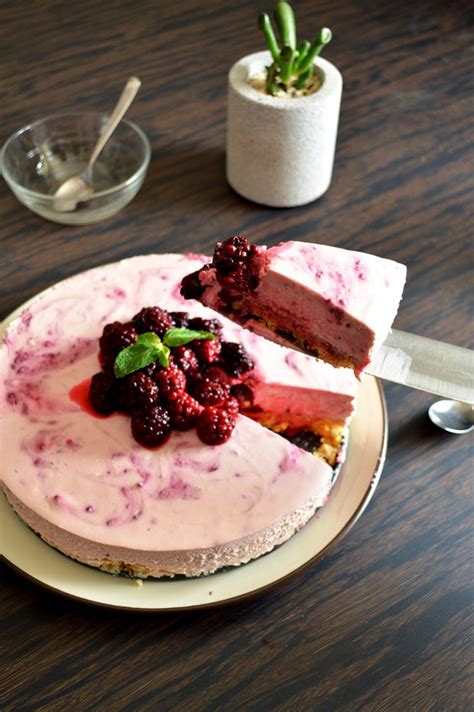 No Bake Blackberry Cheesecake Jaja Bakes Jajabakes