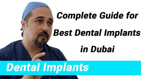 The Complete Guide For The Best Dental Implants In Dubai Youtube