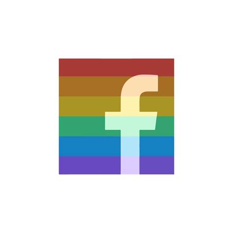 Facebook Pride Logo vector - (.Ai .PNG .SVG .EPS Free Download)