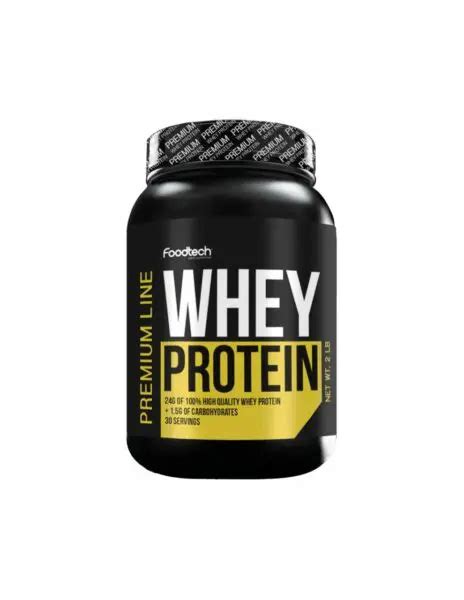 Foodtech Premium Whey Protein Prote Na Sabor Vainilla G