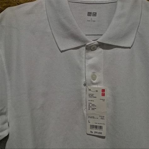 Jual New Ready Uniqlo Kaos Polo Dry Pique Lengan Pendek Shopee Indonesia