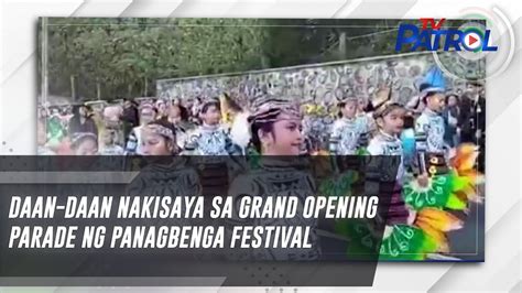 Panagbenga Festival Sa Baguio Umarangkada Na Tv Patrol Youtube