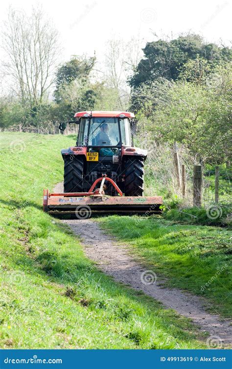 Grass Cutter Iron Old Machine Editorial Photo