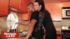 Tgirl Morgan Bailey Assfucked On Couch Shemale Porn Ce