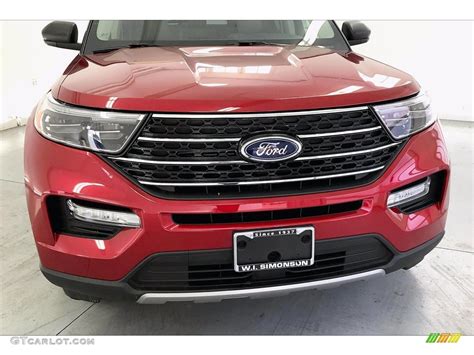 Rapid Red Metallic Ford Explorer Xlt Wd Photo